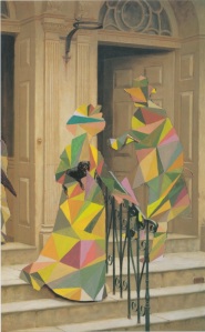 Andrew Bracey, Reconfigure Painting (Edmund Blair leighton)